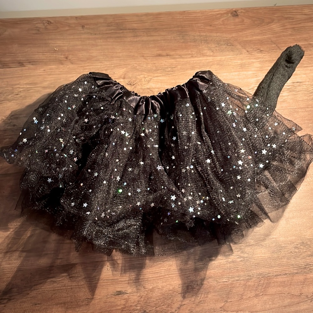 Toddler Cat tail skirt